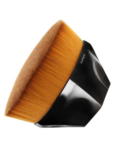 Brocha de Maquillaje Daubigny Base Kabuki Hexagonal Negra