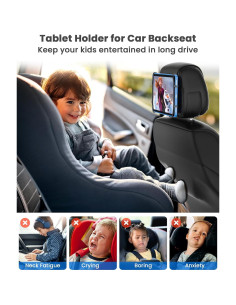 Soporte de Tableta para Coche WONNIE - 2 Paquete, Ajustable 7-12.9" 2