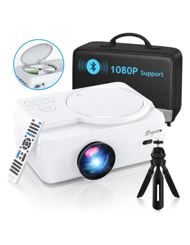 Proyector Bluetooth Full HD Dxyiitoo DX-201 12000LM DVD