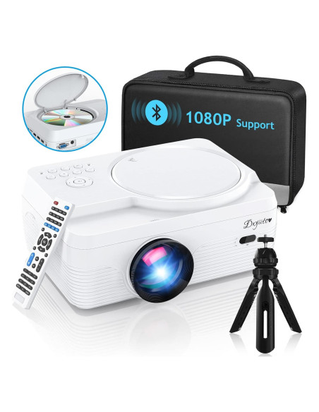 Proyector Bluetooth Full HD Dxyiitoo DX-201 12000LM DVD