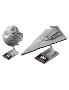 Modelo Bandai Star Wars Estrella de la Muerte II y Destructor