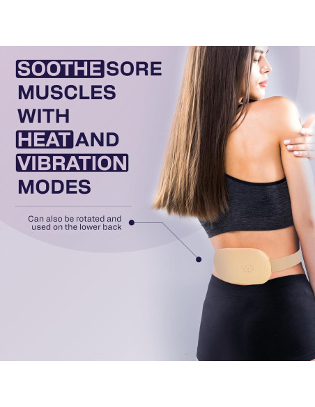 Almohadilla Calefactora Menstrual AWD Nude Inalámbrica 4 Niveles