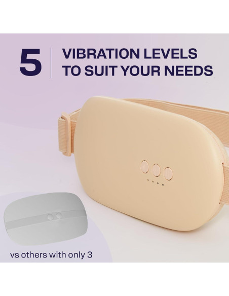 Almohadilla Calefactora Menstrual AWD Nude Inalámbrica 4 Niveles