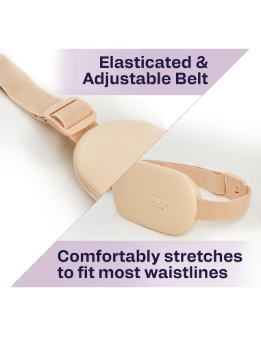 Almohadilla Calefactora Menstrual AWD Nude Inalámbrica 4 Niveles