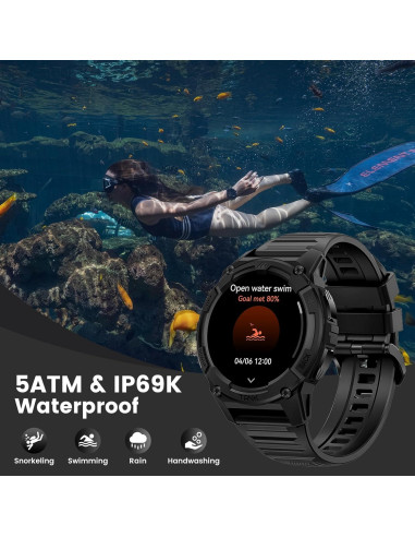 Reloj Inteligente KOSPET Tank S2 GPS 5ATM AMOLED 1.32"