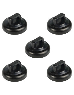 Soporte Magnético para Cables CANAANIN Negro D19 - 5 Pcs