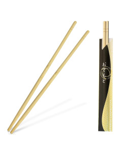 Palillos Desechables de Bambú Mono Albino 23.5 cm - 100 Pares