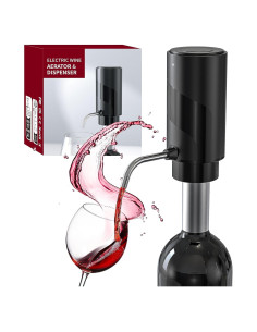 Decantador de vino eléctrico IraXpro con aireador y batería