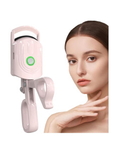 Rizador de Pestañas Eléctrico Syino Rosa Recargable USB 3 Modos