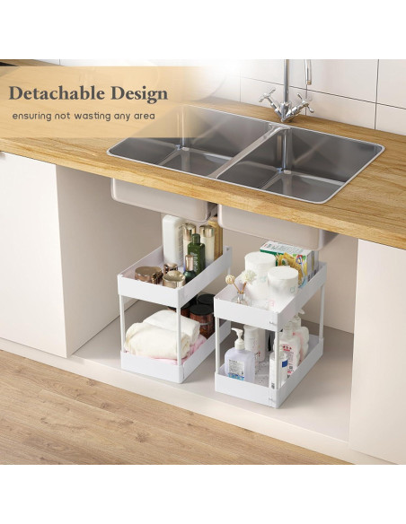 Carro de Almacenamiento danpinera Blanco 3 Niveles Rodante