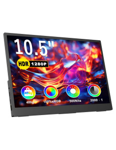 Monitor Portátil 10.5" Topmonitor 1920x1280 FHD 500nits