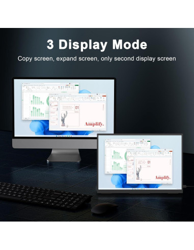 Monitor Portátil 10.5" Topmonitor 1920x1280 FHD 500nits