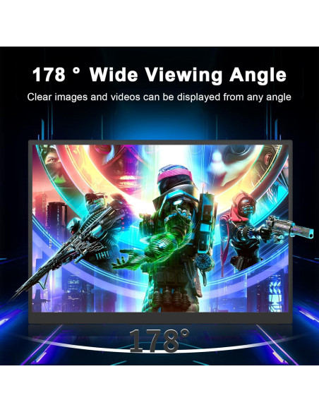 Monitor Portátil 10.5" Topmonitor 1920x1280 FHD 500nits