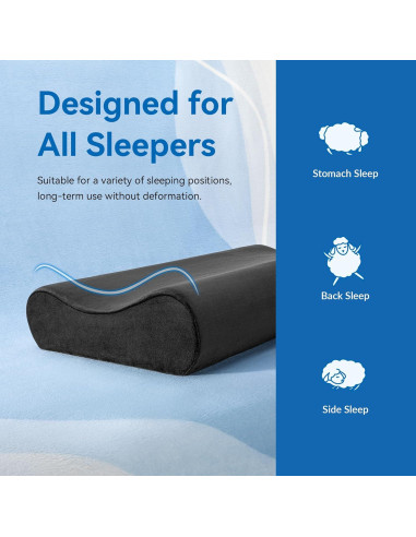 Almohada Contour AM AEROMAX 32" Espuma de Memoria King