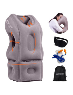 Almohada de Viaje Inflable Modern Advantage API 2.0 Gris