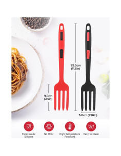 Tenedor de Cocina de Silicona DaiRen 29.5 cm Antiadherente 2