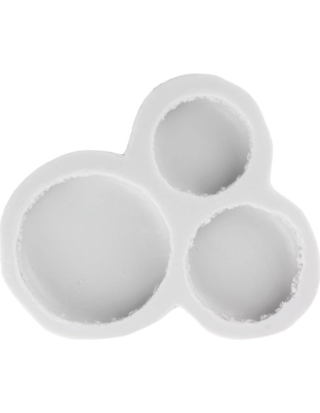 Molde de Silicona para Macaron 3D MINFEIDMS 8.1x7.3 cm