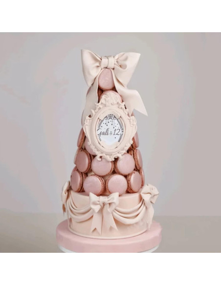 Molde de Silicona para Macaron 3D MINFEIDMS 8.1x7.3 cm