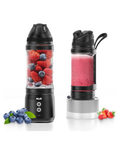 Licuadora Portátil Mulli A11 Pro 24oz Recargable USB Negra