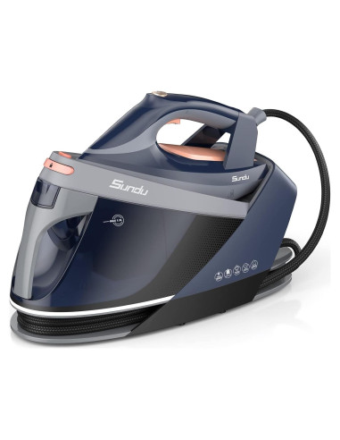 Estación de Vapor Sundu Pro 1800W Suela Cerámica 1.5L