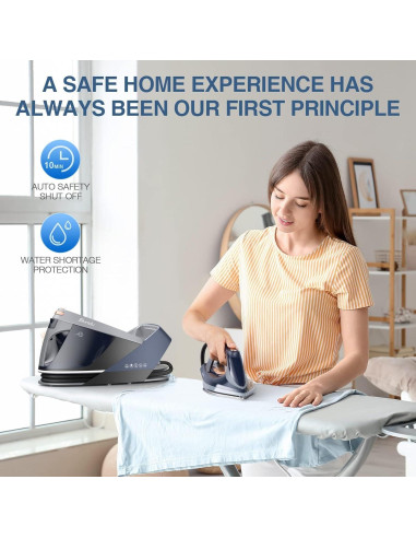 Estación de Vapor Sundu Pro 1800W Suela Cerámica 1.5L