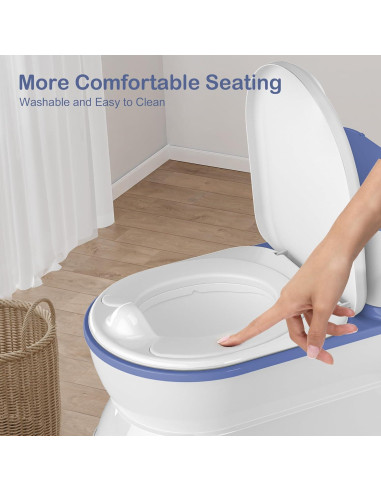 Inodoro de Entrenamiento 2 en 1 para Niños BB1020 - Azul