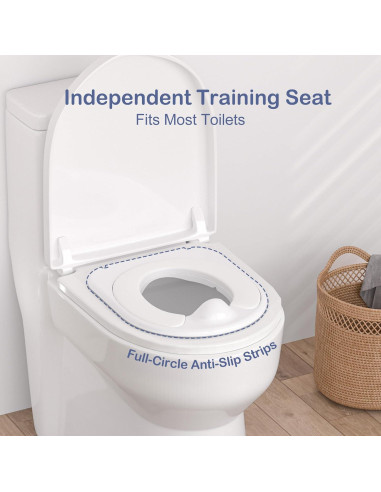 Inodoro de Entrenamiento 2 en 1 para Niños BB1020 - Azul