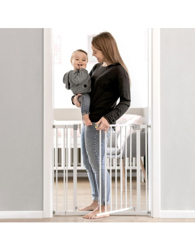 Puerta de Seguridad Hauck Open N Stop 73.66-78.74 cm Blanco