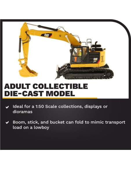 Excavadora Hidráulica Caterpillar 335F L Diecast Masters 1:50