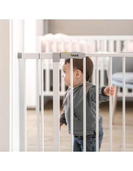 Puerta de Seguridad Hauck Open N Stop 73.66-78.74 cm Blanco
