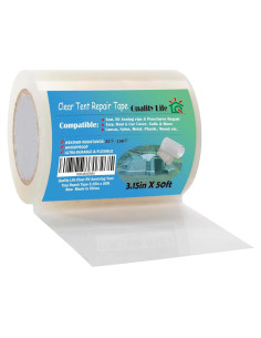 Cinta de Reparación Transparente Quality Life 8 cm x 15.24 m