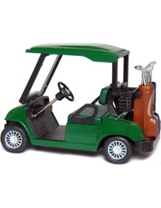 Carrito de Golf KiNSFUN Modelo Metal Verde 11.4 cm 2