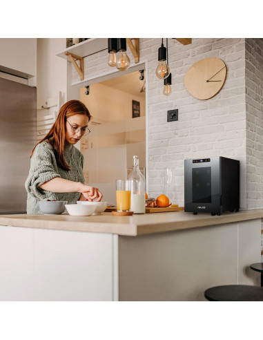 Frigorífico de Vino Newair Shadow-T para 6 Botellas Compacto