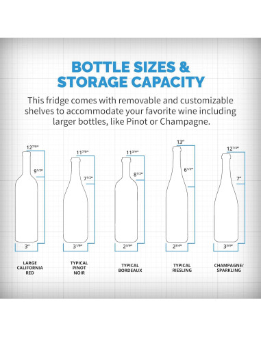 Frigorífico de Vino Newair Shadow-T para 6 Botellas Compacto