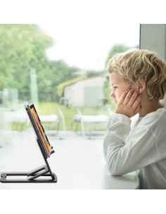 Soporte Plegable para Teléfono Móvil HZZADZXW Negro - Ajustable 2