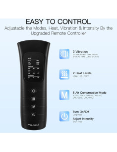 Masajeador de Piernas con Calor y Compresión Xiamen 1.2kg 2