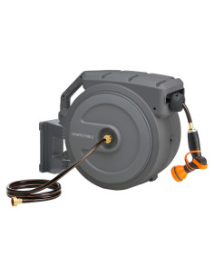 Carrete de Manguera Retráctil Giraffe Tools 40m Soporte Metal