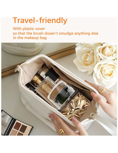 Paquete de 4 Pinceles de Maquillaje XKFLAUHM para Base