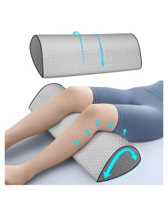 Almohada para Rodillas Swaycy Ergonomica Gris 50x22cm