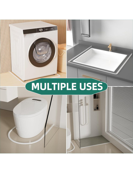 Dique de Agua para Ducha Vannesse 99.06 cm Silicona Flexible Dique de Agua para Ducha Vannesse 99.06 cm Silicona Flexible