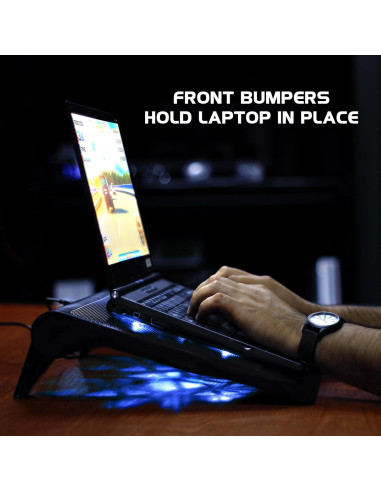 Soporte de Enfriamiento para Laptop ENHANCE GX-C1 17" Ajustable