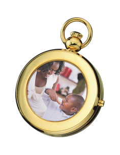 Reloj de bolsillo mecánico Charles Hubert 3848 oro 14k 2