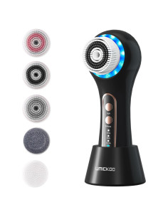 Exfoliador Facial Eléctrico UMICKOO IPX7 5 Cabezas Recargable