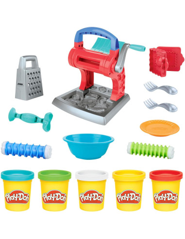Set de Cocina Play-Doh Fiesta de Fideos 5 Colores No Tóxicos