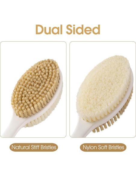 Cepillo de Espalda Antideslizante Backsi 43.4 cm Azul