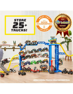 Conjunto de Juego y Almacenamiento Monster Jam Garage Spin Master 2