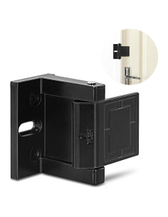 Cerradura de Puerta Reforzada JIADAXIN - Aluminio Negro