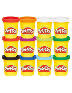 Play-Doh Set de Colores de Invierno 12 Latas 113g No Tóxico