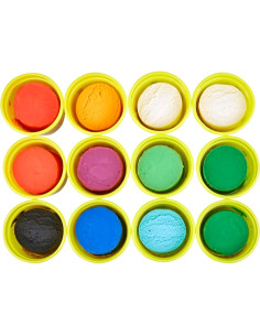 Play-Doh Set de Colores de Invierno 12 Latas 113g No Tóxico 2