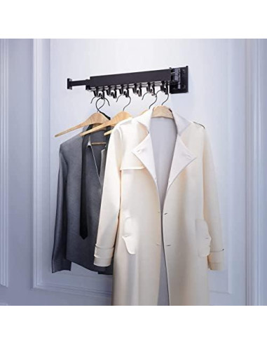 Estante Plegable para Secar Ropa BOQORAD ms-01 Negro